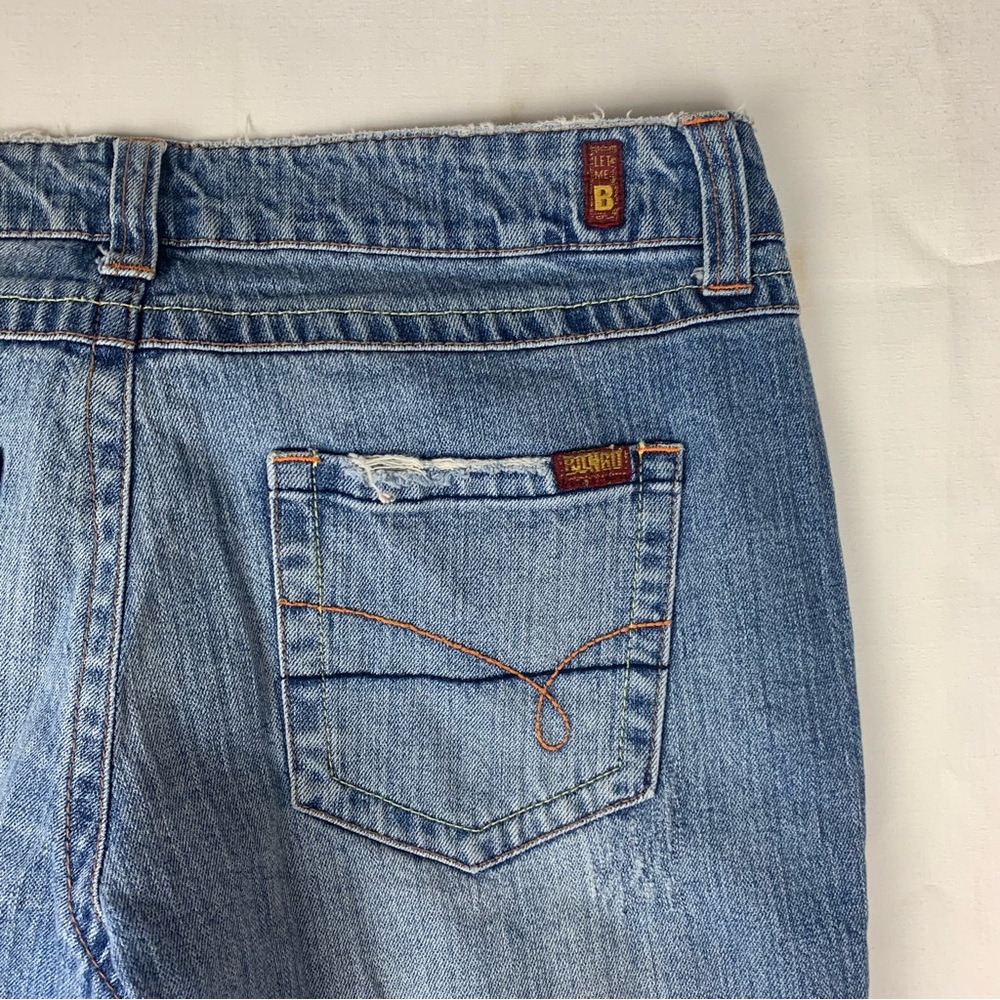 Bongo Juniors 13 32 Patchwork Denim Distressed Bl… - image 6